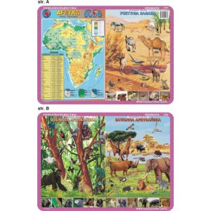 Podkładka edukacyjna Visual System Geografia